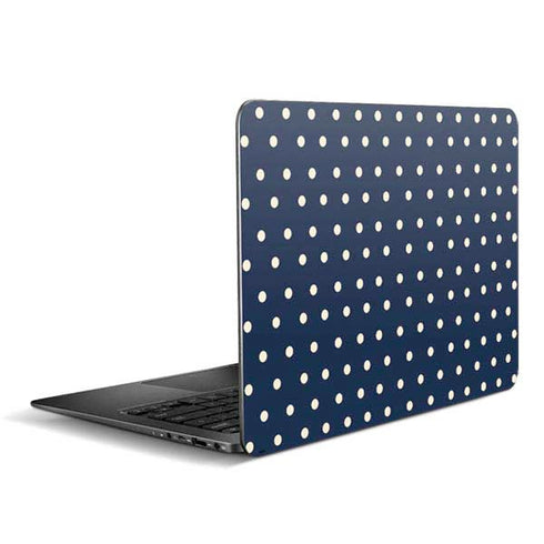 Blue and Cream Polka Dots Zenbook UX305FA 13.3in Skin