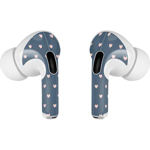 Blue and Pink Hearts AirPods Pro 2nd Gen Skin