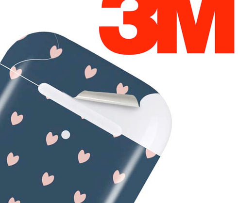 Blue and Pink Hearts Apple AirPods 2 Skin