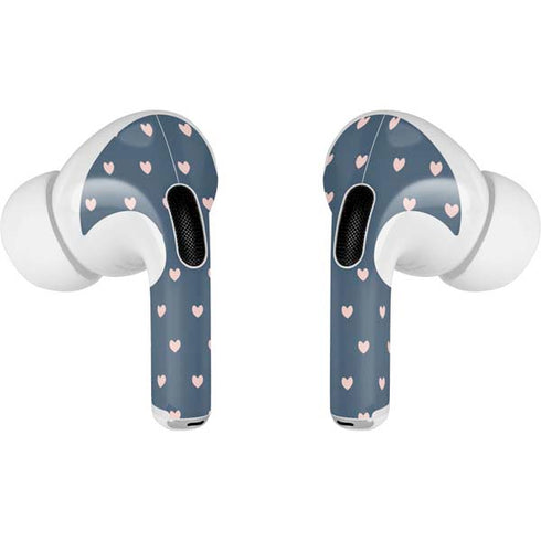 Blue and Pink Hearts Apple AirPods Pro Skin