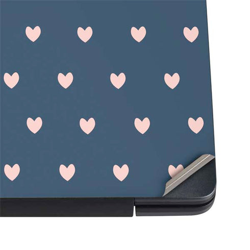 Blue and Pink Hearts Dell Vostro Skin