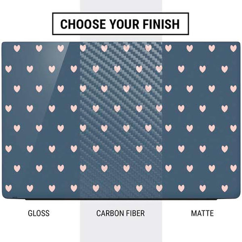 Blue and Pink Hearts Dell Vostro Skin