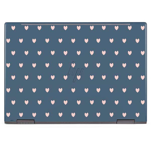 Blue and Pink Hearts HP Envy Skin