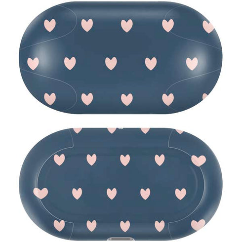Blue and Pink Hearts Galaxy Buds Plus Skin