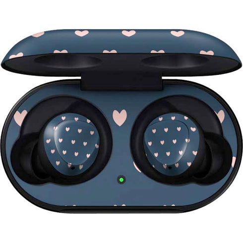 Blue and Pink Hearts Galaxy Buds Skin