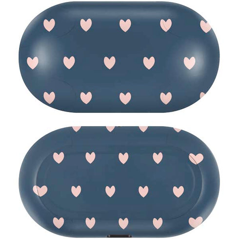 Blue and Pink Hearts Galaxy Buds Skin