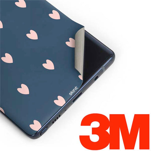 Blue and Pink Hearts Galaxy Note 9 Skin