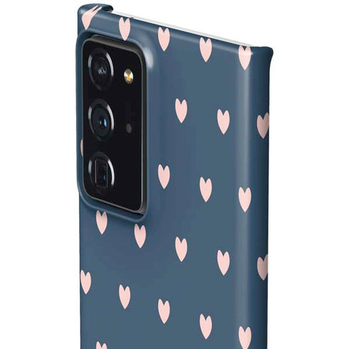 Blue and Pink Hearts Galaxy Note20 Ultra 5G Lite Case