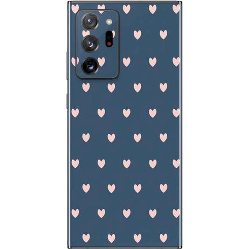 Blue and Pink Hearts Galaxy Note20 Ultra 5G Skin