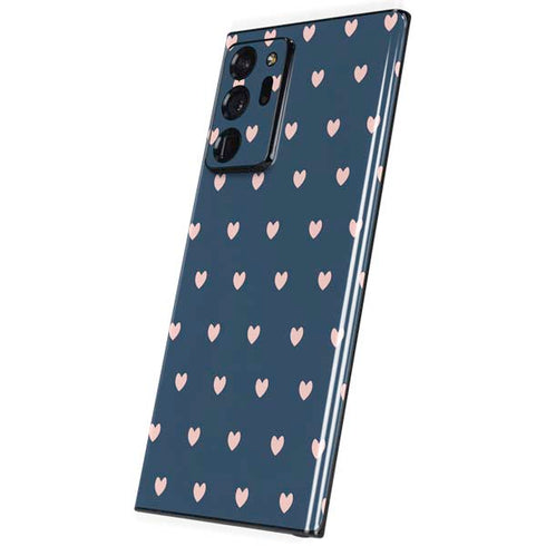 Blue and Pink Hearts Galaxy Note20 Ultra 5G Skin