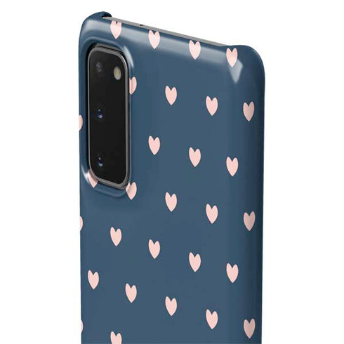 Blue and Pink Hearts Galaxy S20 Lite Case