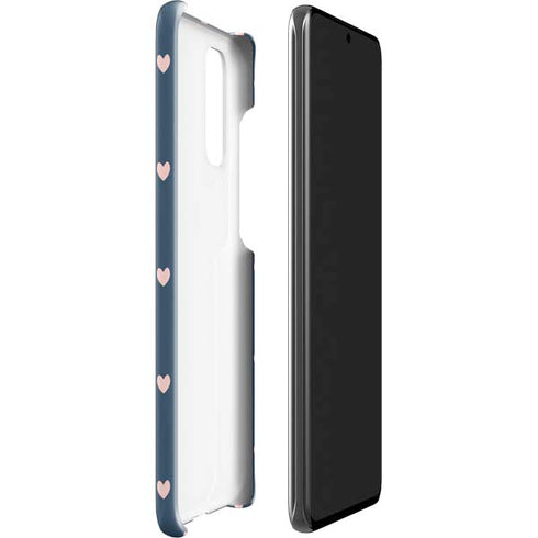 Blue and Pink Hearts Galaxy S20 Lite Case