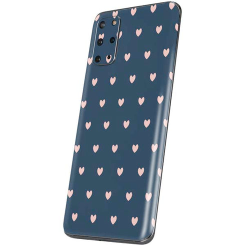 Blue and Pink Hearts Galaxy S20 Plus Skin