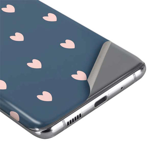 Blue and Pink Hearts Galaxy S20 Ultra 5G Skin