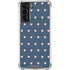Blue and Pink Hearts Galaxy S22 Clear Case