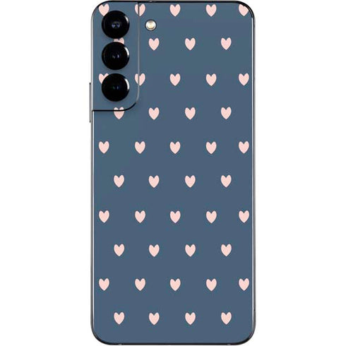 Blue and Pink Hearts Galaxy S22 Plus Skin