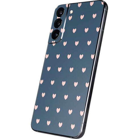 Blue and Pink Hearts Galaxy S22 Plus Skin
