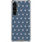 Blue and Pink Hearts Galaxy S23 Clear Case