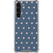 Blue and Pink Hearts Galaxy S23 Plus Clear Case