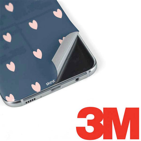 Blue and Pink Hearts Galaxy S8 Plus Skin