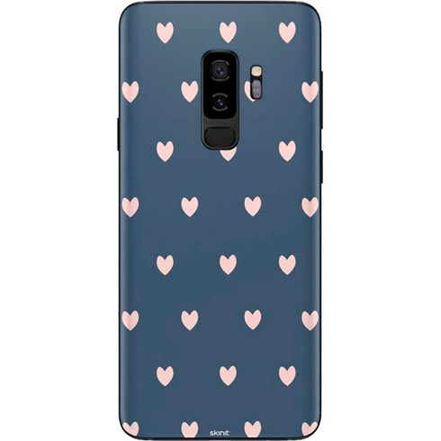 Blue and Pink Hearts Galaxy S9 Plus Skin