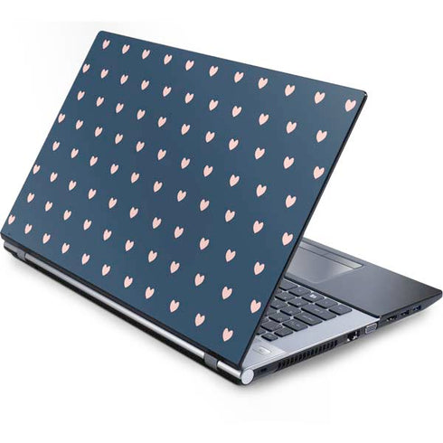 Blue and Pink Hearts Generic Laptop Skin