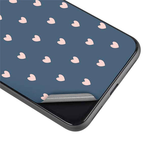 Blue and Pink Hearts Google Pixel 4 XL Skin