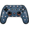 Blue and Pink Hearts Google Stadia Controller Skin