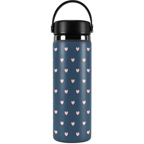 Blue and Pink Hearts Hydro Flask 20oz Wide Mouth Skin