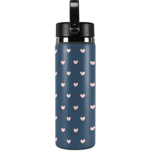 Blue and Pink Hearts Hydro Flask 20oz Wide Mouth Skin
