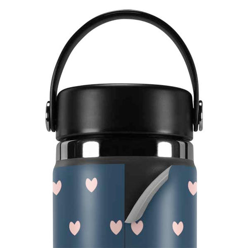 Blue and Pink Hearts Hydro Flask 20oz Wide Mouth Skin
