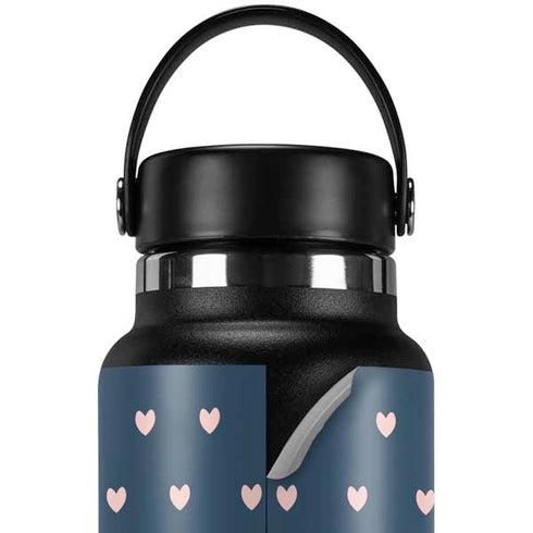 Blue and Pink Hearts Hydro Flask 32oz Wide Mouth Skin