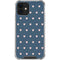 Blue and Pink Hearts iPhone 12 Clear Case