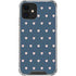 Blue and Pink Hearts iPhone 12 Clear Case