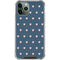 Blue and Pink Hearts iPhone 12 Pro Clear Case