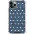 Blue and Pink Hearts iPhone 12 Pro Clear Case