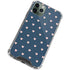Blue and Pink Hearts iPhone 12 Pro Clear Case