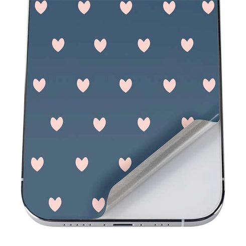 Blue and Pink Hearts iPhone 12 Pro Max Skin