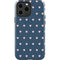 Blue and Pink Hearts iPhone 14 Pro Max Impact Case