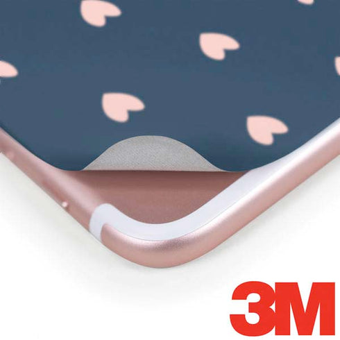 Blue and Pink Hearts iPhone 7 Skin