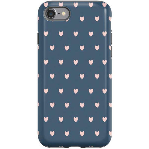 Blue and Pink Hearts iPhone SE (2nd & 3rd Gen) Pro Case
