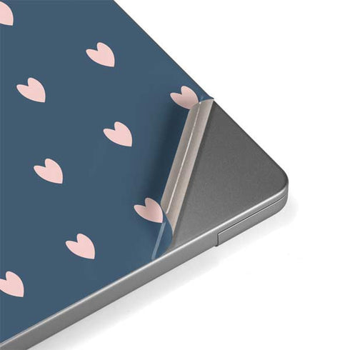 Blue and Pink Hearts MacBook Pro 14in (2021-24) Skin