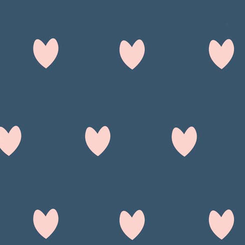 Blue and Pink Hearts Moto E5 Play Skin