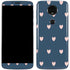Blue and Pink Hearts Moto E5 Plus Skin
