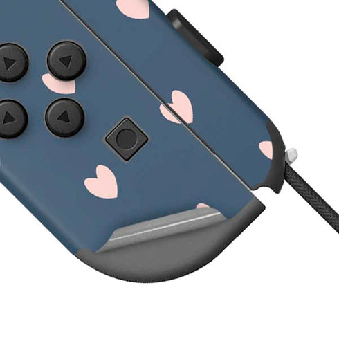 Blue and Pink Hearts Nintendo Joy-Con (L/R) Controller Skin