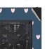 Blue and Pink Hearts NZXT H510 Compact ATX Mid-Tower Case Skin