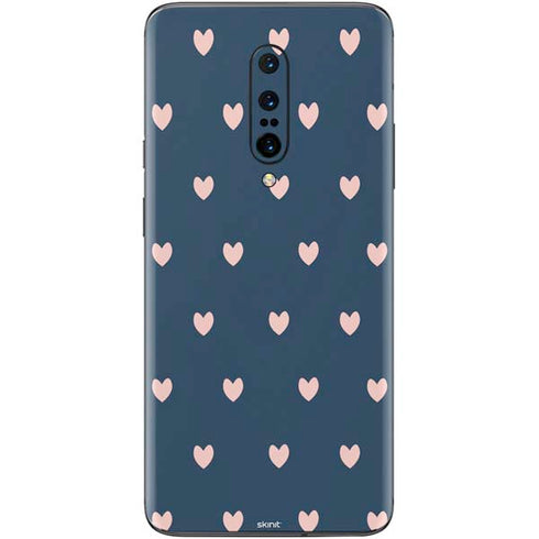 Blue and Pink Hearts OnePlus 7 Pro Skin