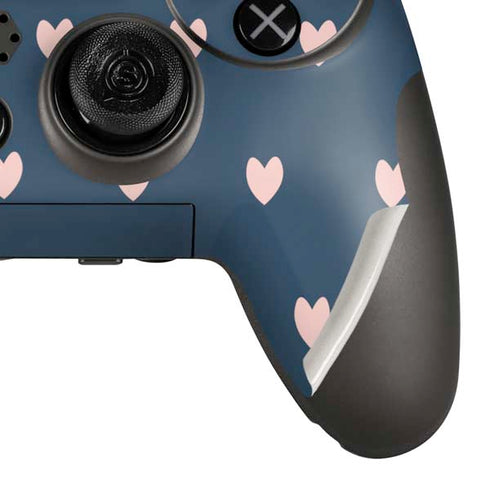 Blue and Pink Hearts PlayStation Scuf Vantage 2 Controller Skin