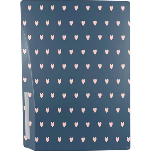 Blue and Pink Hearts PS5 Console Skin