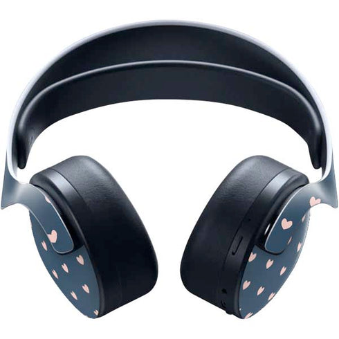 Blue and Pink Hearts PULSE 3D Wireless Headset for PS5 Skin